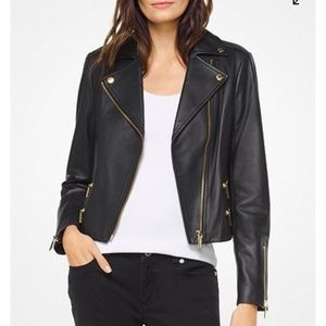 MICHAEL MICHAEL KORS
Leather Biker Jacket